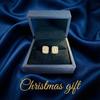 Women's Moissanite Earrings in Sterling Silver (925), Hypoallergenic, Simple, 2.0ct Total Weight, Emerald Cut, D Color, VVS1, GRA Certificate Included