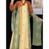Womens Tang Dynasty Style Hanfu Dress With 3D Printed Wrap Skirt Chiffon Outfit