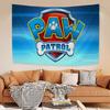 Popular Children Animation PPaw Anime Tapestry Hippie Flower Wall Carpets Dorm Decor Cheap Hippie Wall Hanging