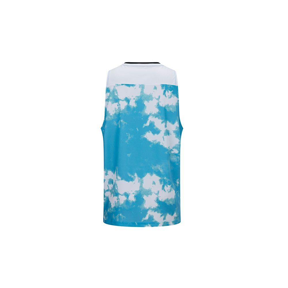 Under Armour Solid Color Loose Training Fitness Running Basketball Vest Unisex Tops Light-Blue 24500105-438