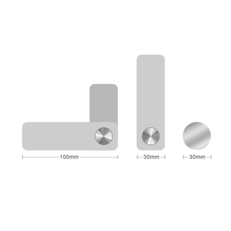 Aluminum Alloy Side Clamp Phone Stand Support Rack For Laptops Double Screen Magnetic Attachment Office Travel Essential