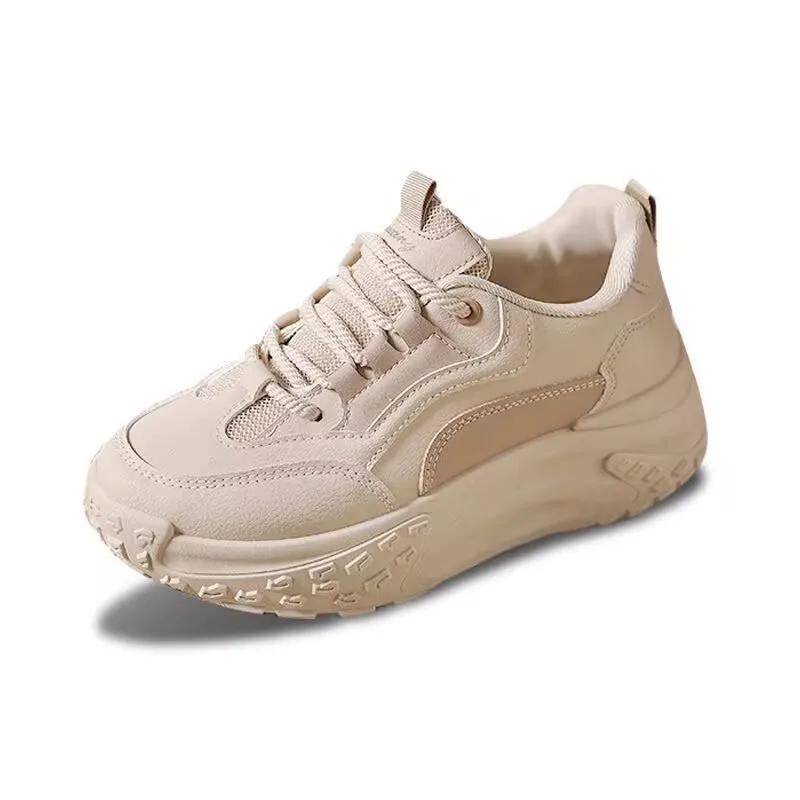 Autumn Thick Soled New Women's Shoes Casual Comfortable Footwear Versatile Outdoor Antislip Sneakers Fashion Ladies Sports Shoes