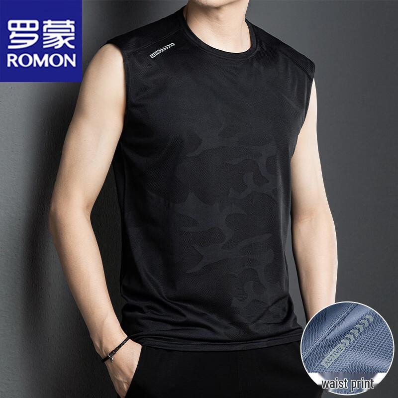 ROMON Men s Summer Sleeveless Vest T-shirt XL