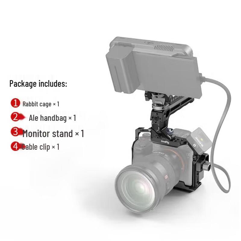 Simorr Camera Cage Kit for Sony A7 IV / A7R V