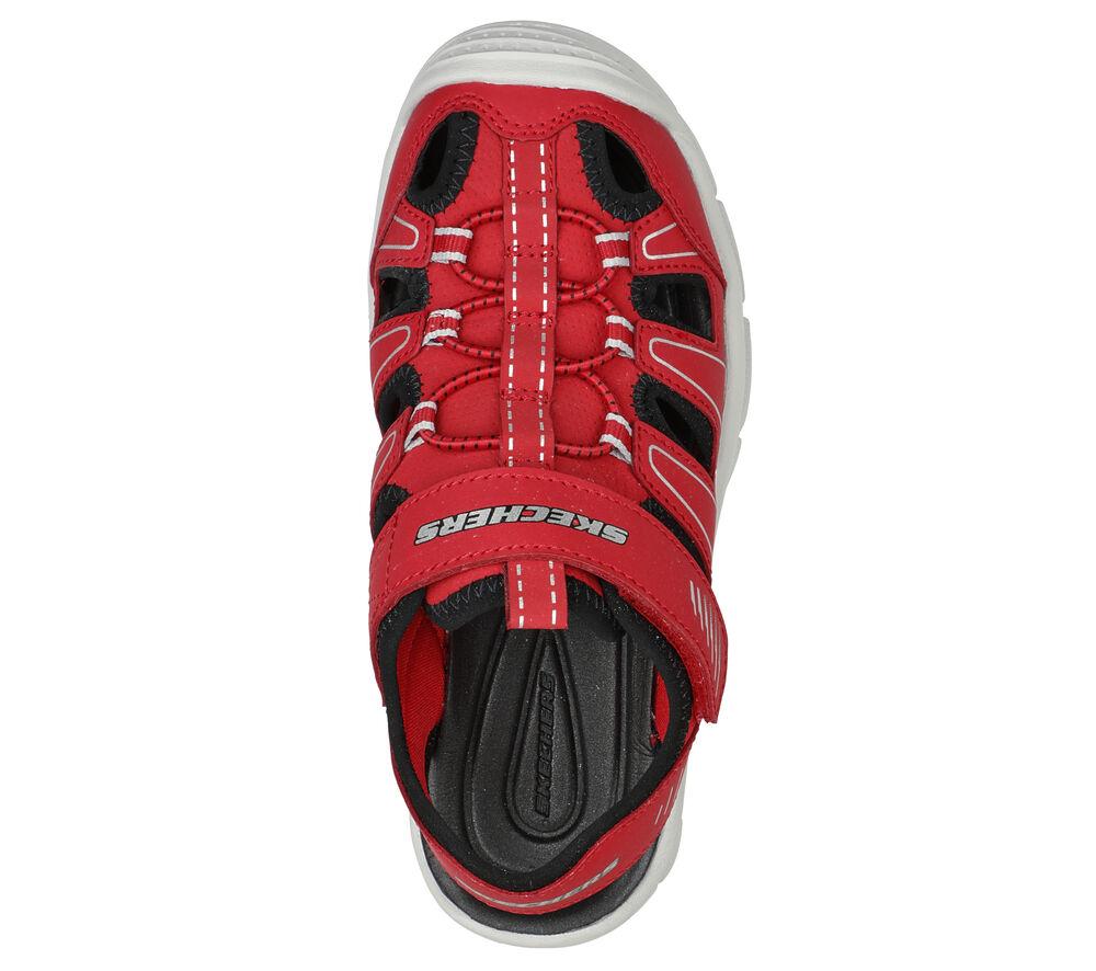 Sandals Skechers Red / Black Relix