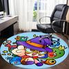 1PC Magical Magic Creatures Office Round Area Rug,  Mat Suitable ForOffice, Under Office Chairs Bedroom Living Room Home Decor, Room Deco
