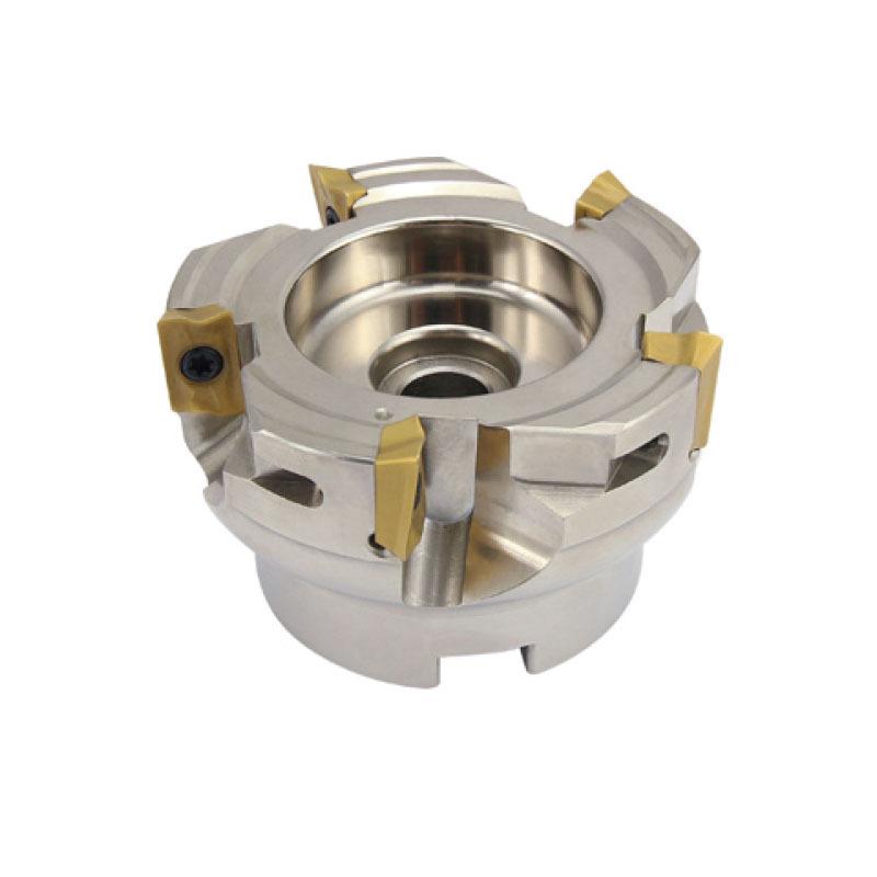 Han Shi Ba 90° CNC Face Milling Cutter Head with Sumitomo AXMT1705 Inserts