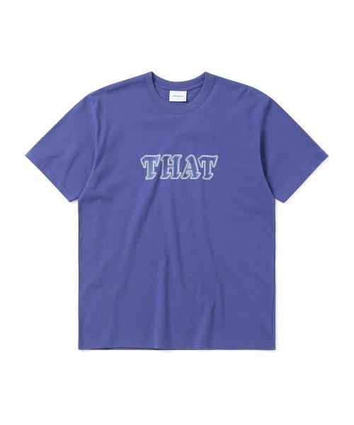ThisisneverThat That Tile Logo Tee Purple S