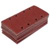 DE Warehouse 24H Shipping Free Delivery 60pcs 8-Hole Aluminum Oxide Sanding Strip 93x185mm Resin Bonded Medium Abrasive Disc