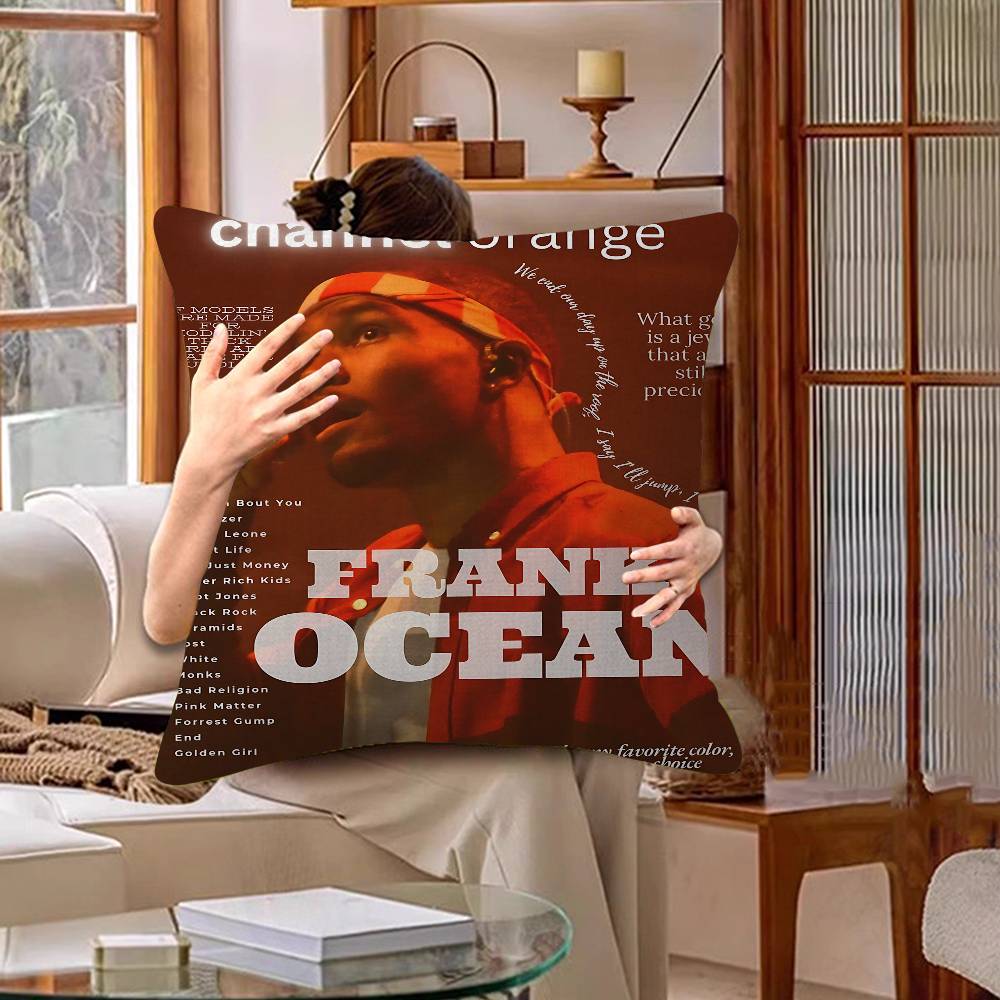 Frank Ocean Blond Album Pillow Cover For Bedroom Room And Living Room Sofa Decorative Cushion Cover 30cmx30cm