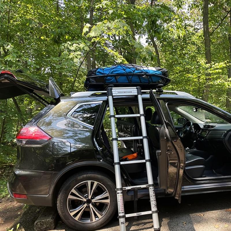 Car Trunk-Rooftop Net Latex Elastic Cargo Luggage Storage-Organizer Bungee Mesh Universal For Camping Travel-Offroad SUV