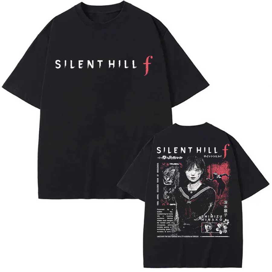 Silent Hill F T shirt for Men Women Streetwear Tops 100% Cotton T-Shirt
