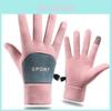 Derong Heated Womens Touchscreen Gloves For Winter Outdoor Commuting Warmth