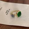 New Simple Daisy Flower Open Rings for Women Metal Style Hollow Petals Silver Color Trendy Finger Accessories Fashion Jewelry