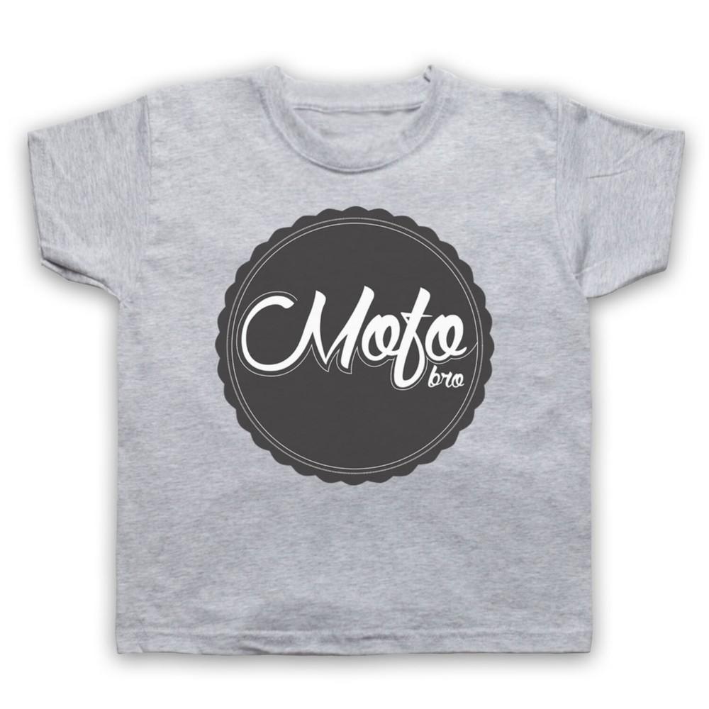 Mofo Bro Slogan Retro Lustiger Witz Comedy Hipster Kinder Kind T-Shirt