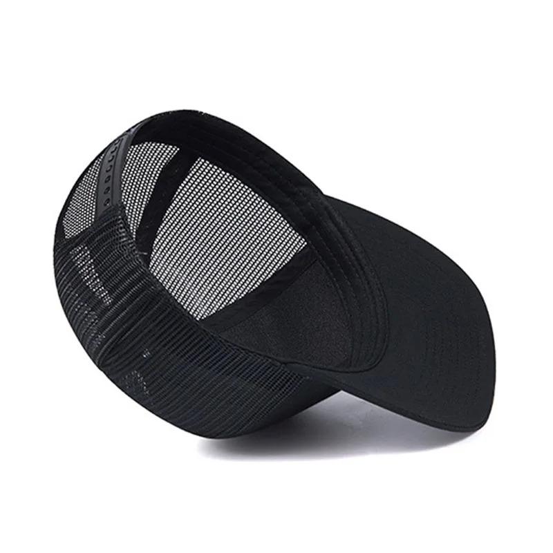 Fresh Latest Brand New 1Pc Unisex Cap Slight Curved Brim Style Trucker Hat Men & Women Casual Outdoor Air Permeable Ventilated Summer Cap