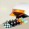 Helmet Visor Universal Windproof Flip Wind Shield 3 Snap-Button Motorcycles Accessories For Open Face Motorcycles Helmet