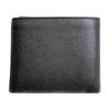 Coach 3 In 1 Wallet With 11 Credit Card Slots Smooth Calfskin Wallet Men Wallets Black CR911-BLK
