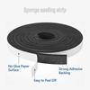 Gray Self-adhesive Foam Sealing Tape, 15mm & 30mm Strip