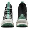 Converse Run Star Legacy Comfortable Versatile High-top Canvas Shoes Unisex Black and Green
