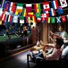 World Cup Flags Bunting 2026 Extra Large Size 48 Countries Flag Bunting 14.5m for Football Tournament Sport Club