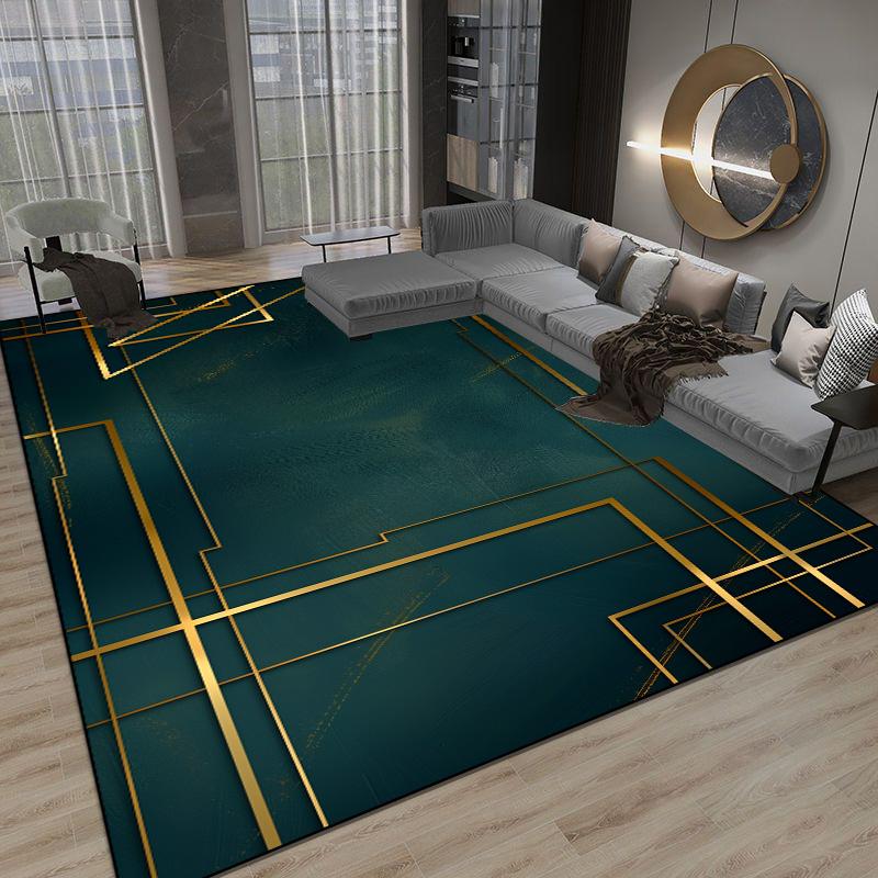 Modern Carpets for Living Room Nordic Light Luxury Bedroom Decoration Carpet Non-slip Sofa Coffee Table Floor Mats Washable Rug