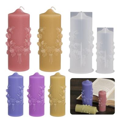 Silicone Crafts Mold Reusable Casting Epoxy Mold 3D Candle Making Geometric Mold Silicone DIY 3D Handicrafts Resin Molds