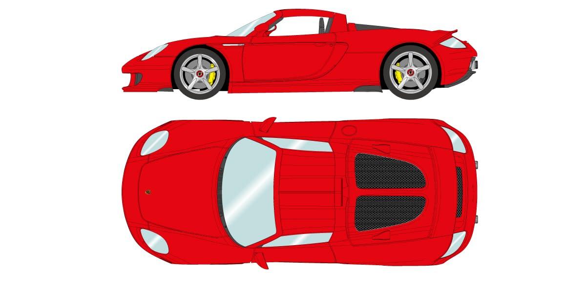 

EIDOLON Porsche Carrera GT 2004 Guards Red Готовый продукт 1/18