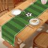 Football Table Runner Soccer Themed Birthday Party Decorations Kids Boys Favors Football Grass Table Cover Baby Shower Supplies