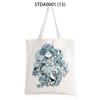 Simple and Beautiful Printed Handbag Women Bags Shoulder Bag Canvas Summer Beach Bag Large Capacity Bag Shopping Bag Lady