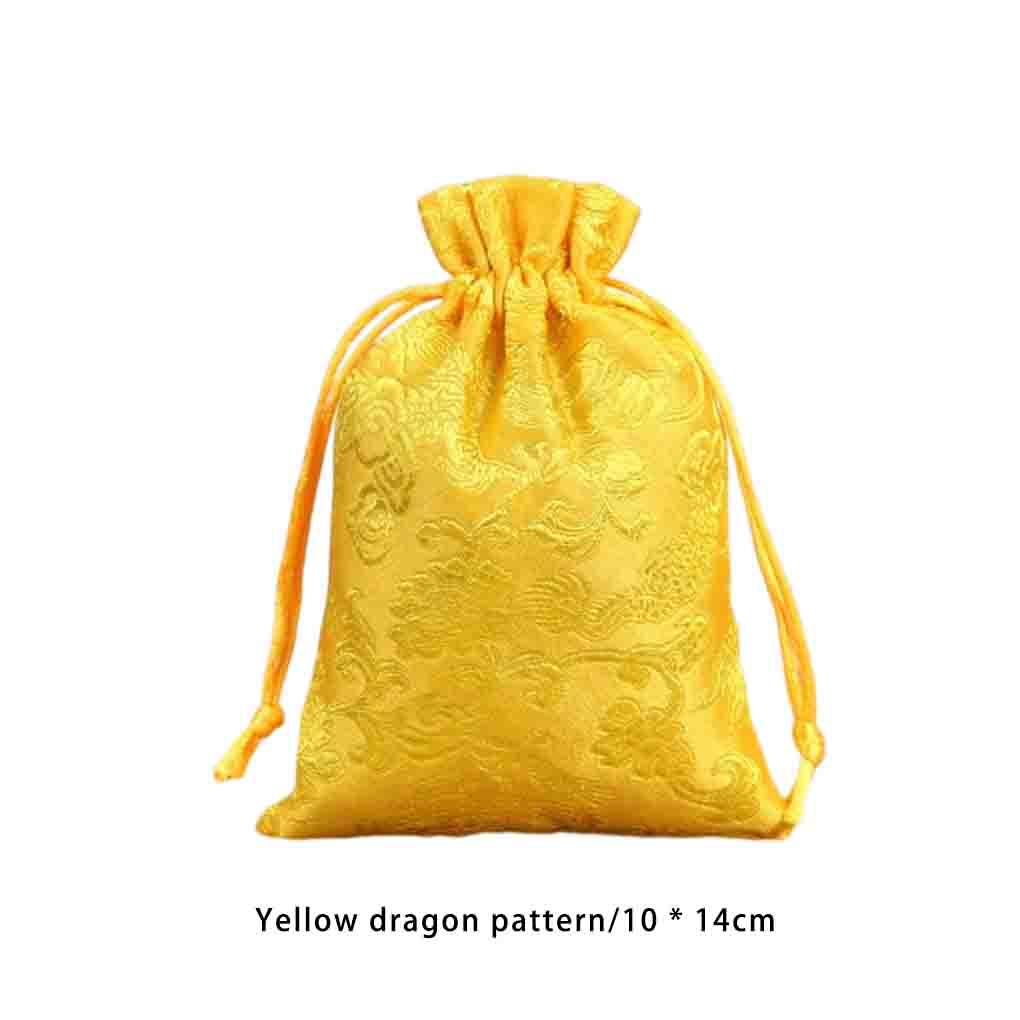 Drawstring Embroidery Sachet Blessings Jewelry Gifts Bag Office Bedroom Hanging Door Window Car Rear Review Pendant