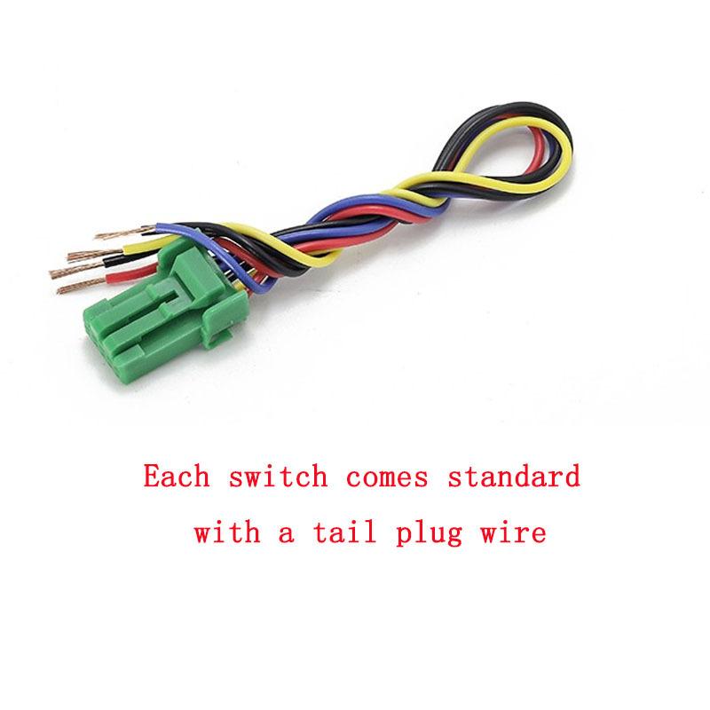 1PC Recorder Monitor Speaker Radar Parking Sensor Front Fog Light Spotlight Tailgate Switch Button For Suzuki Jimny