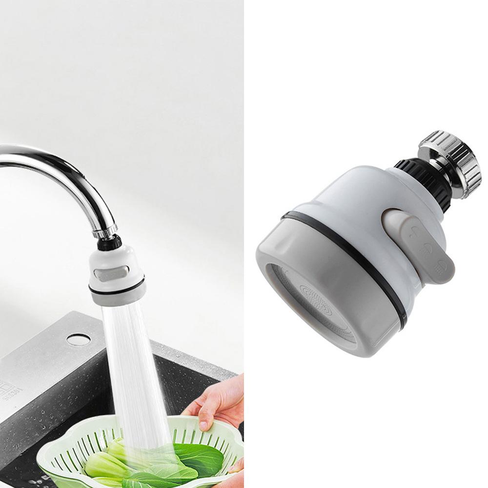 

Faucet Booster Shower Anti-splash Sprinkler Kitchen Tap Water-saving Adjustment Filter White