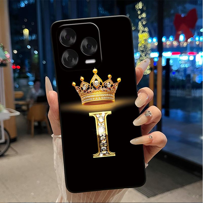 Case For ZTE Blade V70 Vita/Nubia V70 Design Soft Silicone Black Case Shockproof Beautiful Trendy Crown Letter Pattern Shell