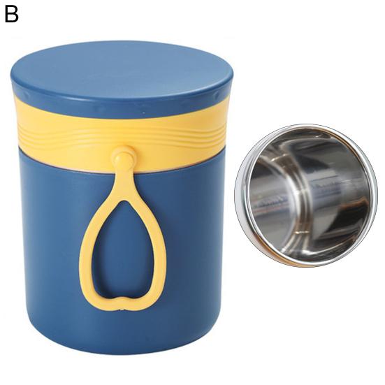 Tumbler Cup Retain Freshness Fadeless Stainless Steel Tea Coffee Mug Soup Bottle