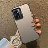 The new colored silver case is suitable for OPPOREALME10PRO mobile phone case X6PRO matte 12PRO/10PROPLUS.