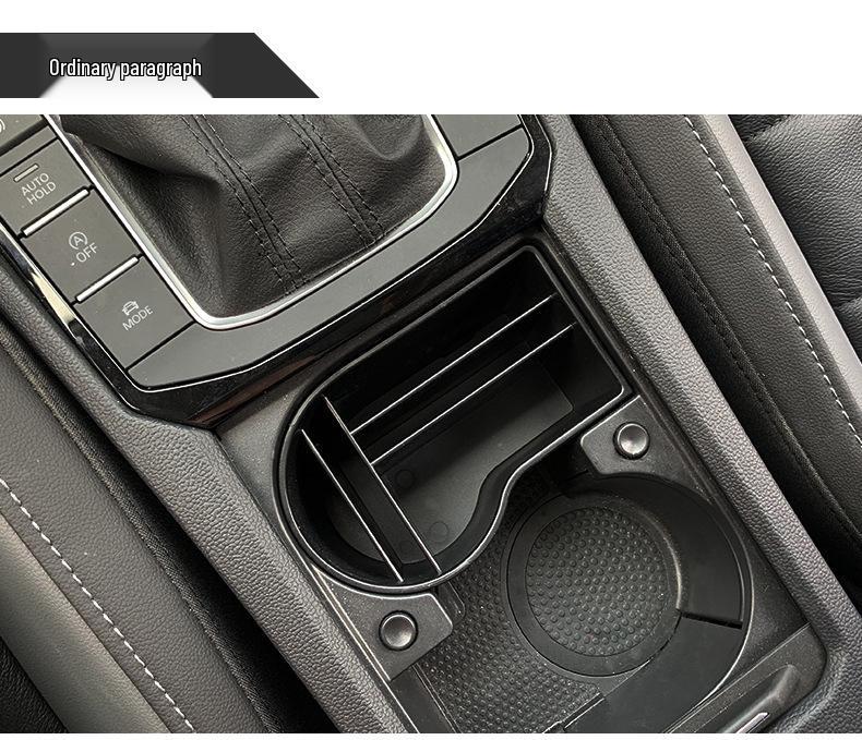 2019 Sagitar Cup Holder Storage Tray - Interior Slot Flock Box Modification