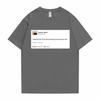 Zabawna koszulka z tweetem Hip Hop Kanye West Koszulki Chcę być miły, ale wszyscy mnie irytują Koszulka Letnia Unisex Damska Koszulki Nowości