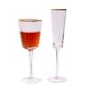 Creative Hammered Phnom Penh Crystal Glass Small Wine Glass Champagne Glass