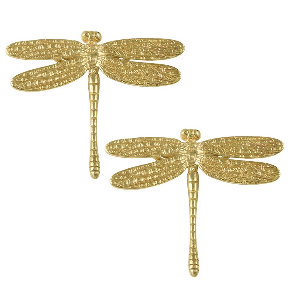 Trendy Brass Dragonfly Drawer Pulls for Enhancing Furniture Aesthetics