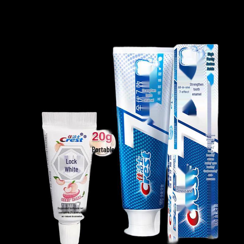 Crest Whitening & Enamel Care Toothpaste Duo