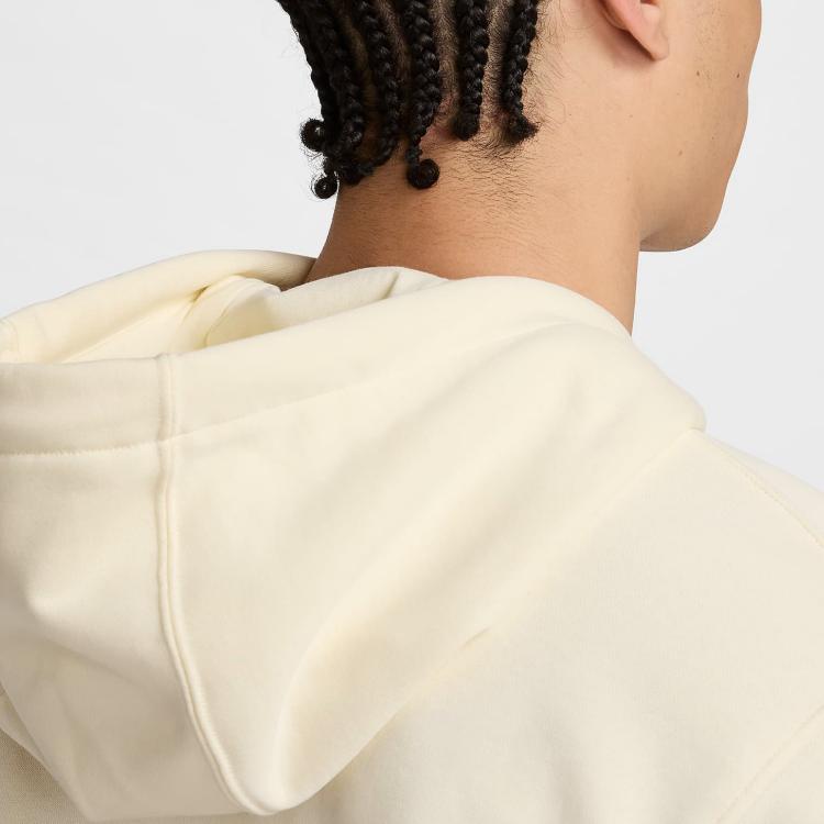 Nike Paris Saint-Germain Letter Logo Embroidered Hoodie Men Hoodies Coconut FZ8547-113