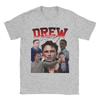 Drew Starkey Maglietta Unisex Cotone Puro Divertente Girocollo Manica Corta Abbigliamento Stampato