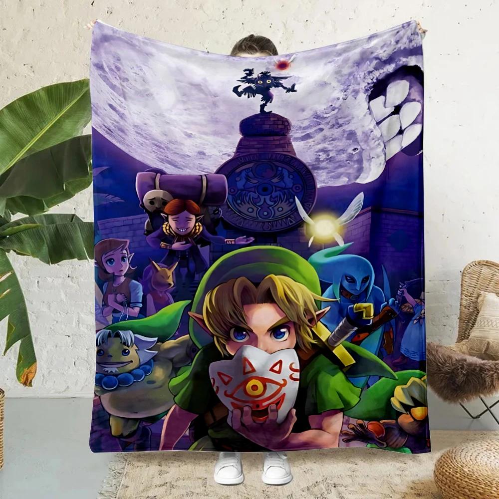 Hot Game Z-ZeldaPrinted Blanket Picnic Blankets Warm Blanket Soft and Comfortable Blanket Home Travel Birthday Gift