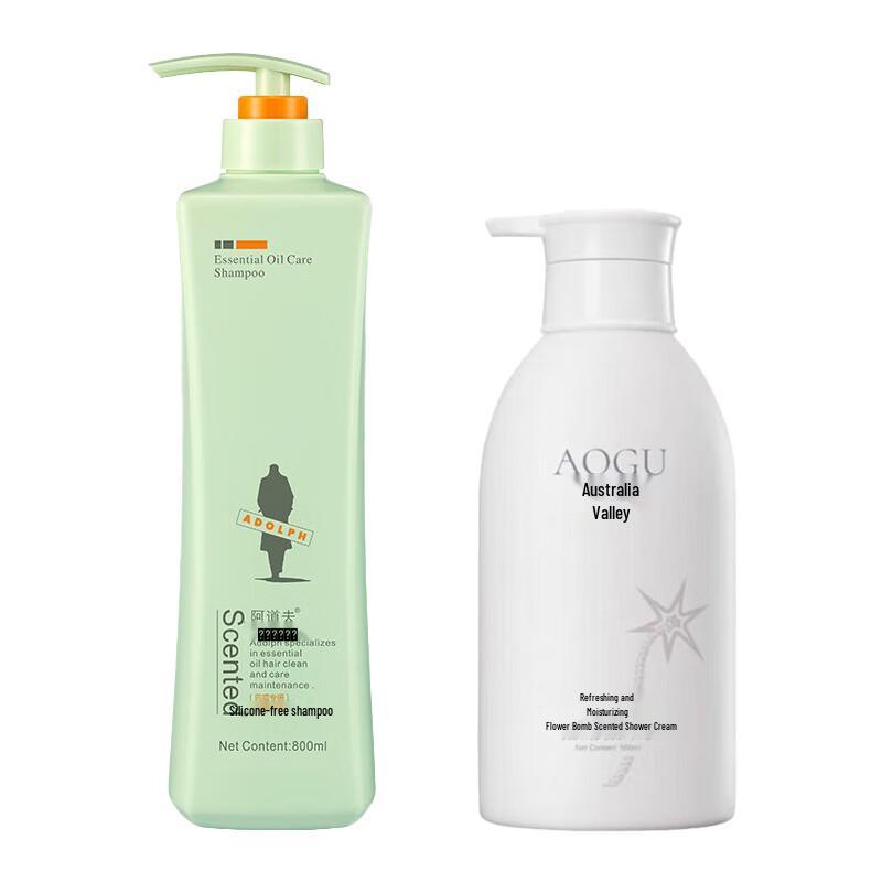 

Adolph Silicone-Free Shampoo & Shower Gel Combo