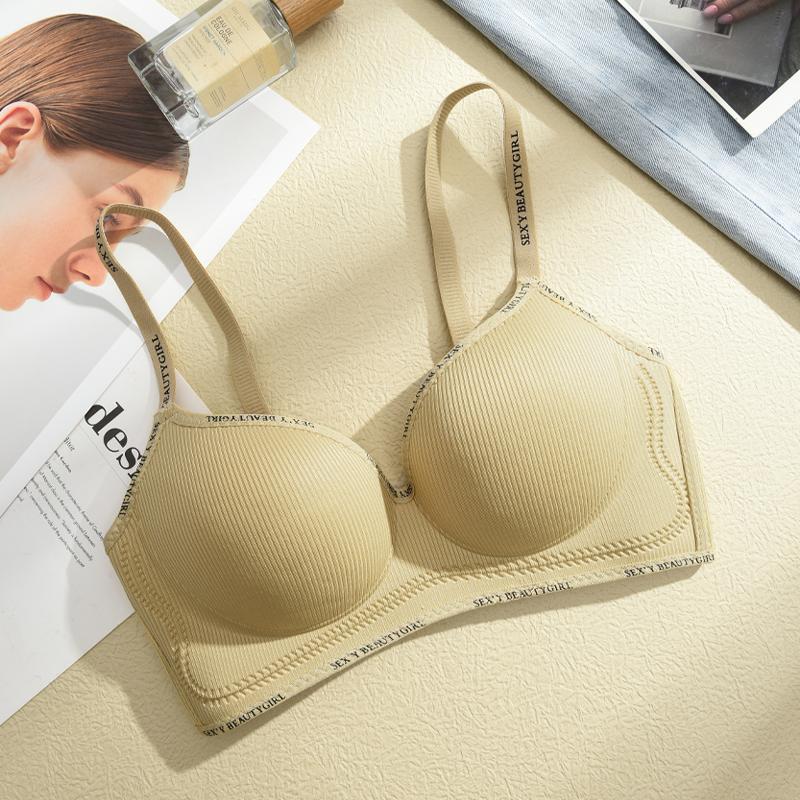 Women's Thickened Push-Up Bra Anti-Sagging Comfort Underwear Small Chest Sexy Backless Gather Bralette No Trace Padded Lingerie