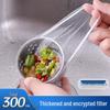 Large Disposable Kitchen Sink Drain Filter Mesh Bags - Anti-Clog Vegetable Washing Strainers