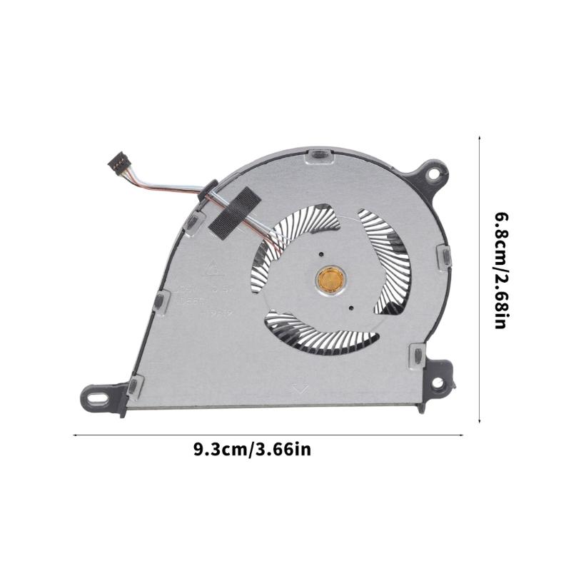 Metal CPU Cooling Fan For 15-DY 15S-EQ 15S-FQ 15T-DY Laptops Easy Installation Quiet and Efficient Heatsink