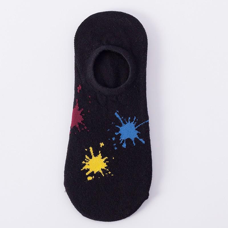 Womens Invisible Low-Cut Cotton Socks Non-Slip Ankle Breathable Casual Short Daily Wear