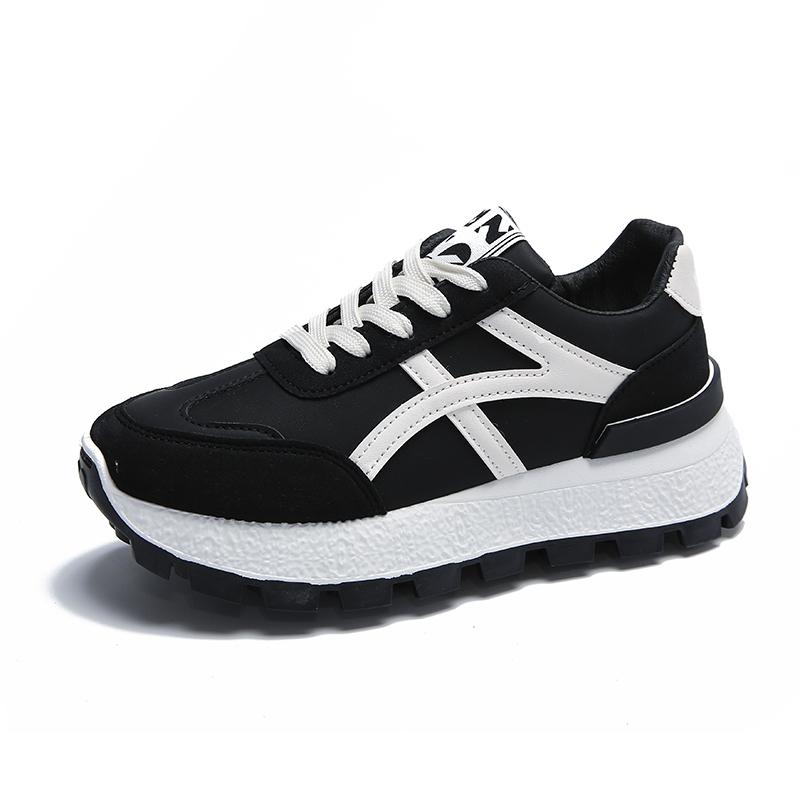 Luxusní platformové boty Nové volnočasové protiskluzové zelené běžecké módní designérské boty Sportovní kožené dámské tenisky Módní boty